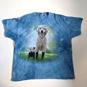 Jerzees Vintage Tie Dye Labrador Retriever T-shirt